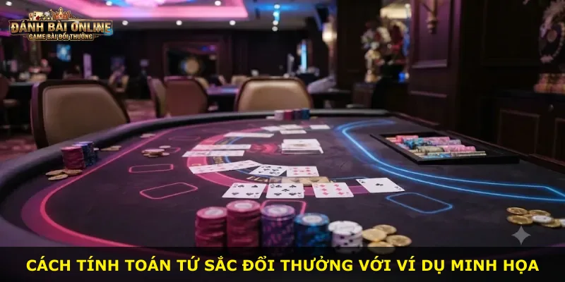 Cách tính toán Tứ Sắc Đổi Thưởng với ví dụ minh họa