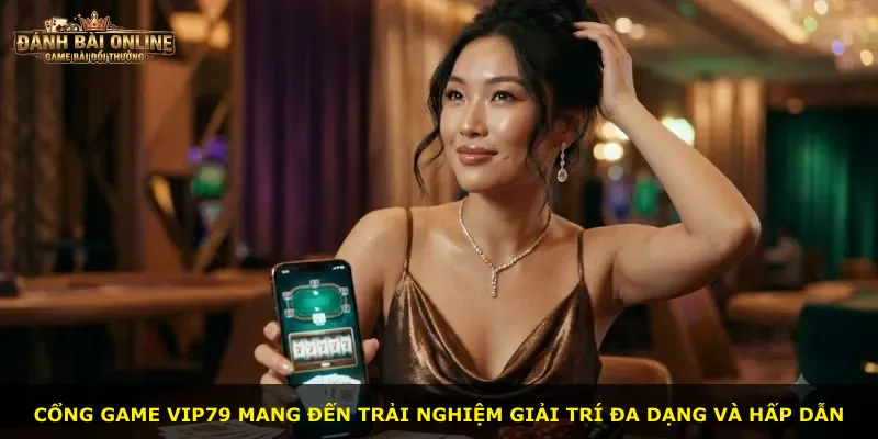 Cổng game Vip79 mang đến trải nghiệm giải trí đa dạng và hấp dẫn