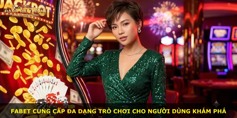Fabet cung cấp đa dạng trò chơi cho người dùng khám phá