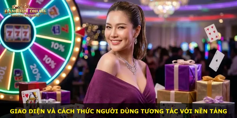 Giao diện và cách thức người dùng tương tác với nền tảng