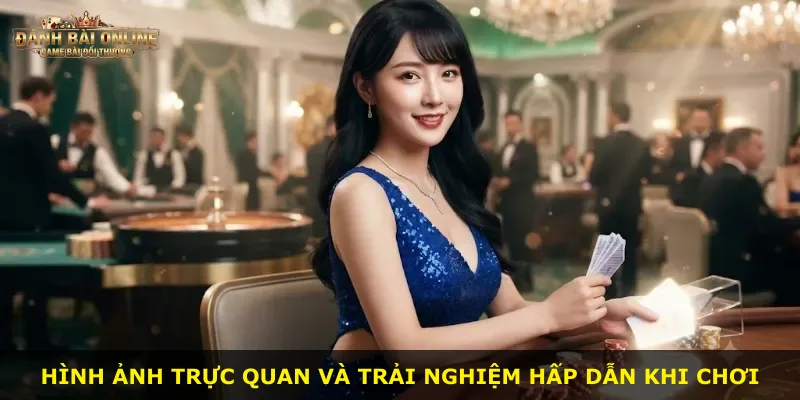 Hình ảnh trực quan và trải nghiệm hấp dẫn khi chơi
