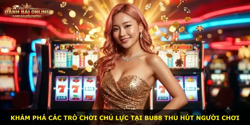 Khám phá các trò chơi chủ lực tại Bu88 thu hút người chơi