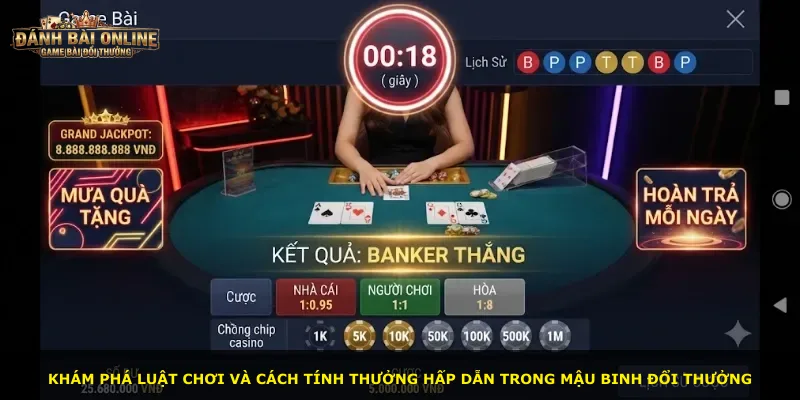 Khám phá luật chơi và cách tính thưởng hấp dẫn trong Mậu Binh Đổi Thưởng