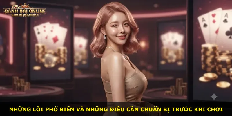 Những lỗi phổ biến và những điều cần chuẩn bị trước khi chơi