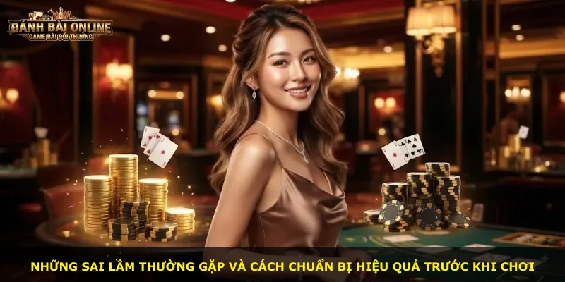 Những sai lầm thường gặp và cách chuẩn bị hiệu quả trước khi chơi