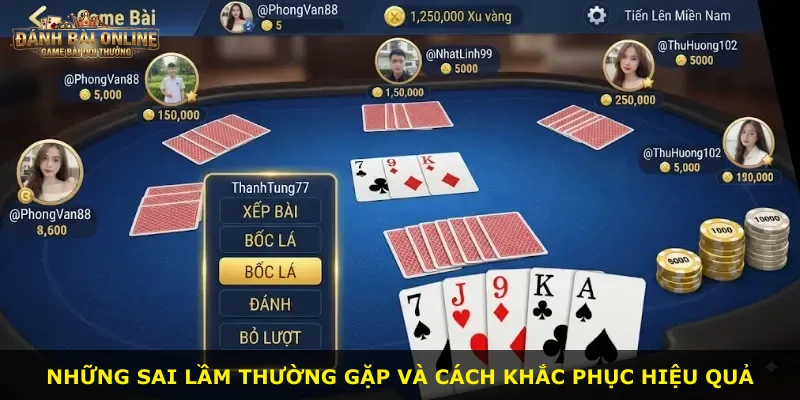Những sai lầm thường gặp và cách khắc phục hiệu quả
