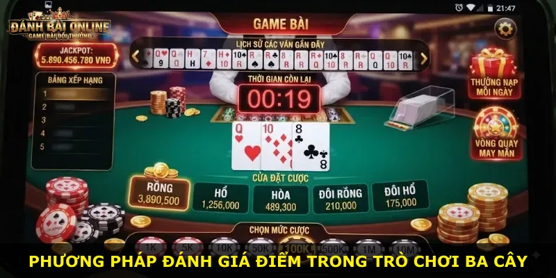 Phương pháp đánh giá điểm trong trò chơi ba cây