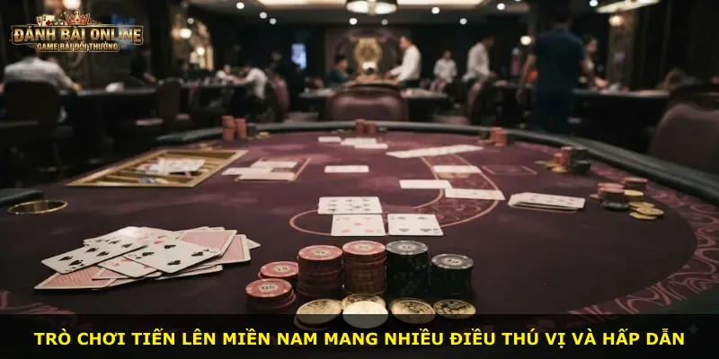 Trò chơi Tiến Lên Miền Nam mang nhiều điều thú vị và hấp dẫn