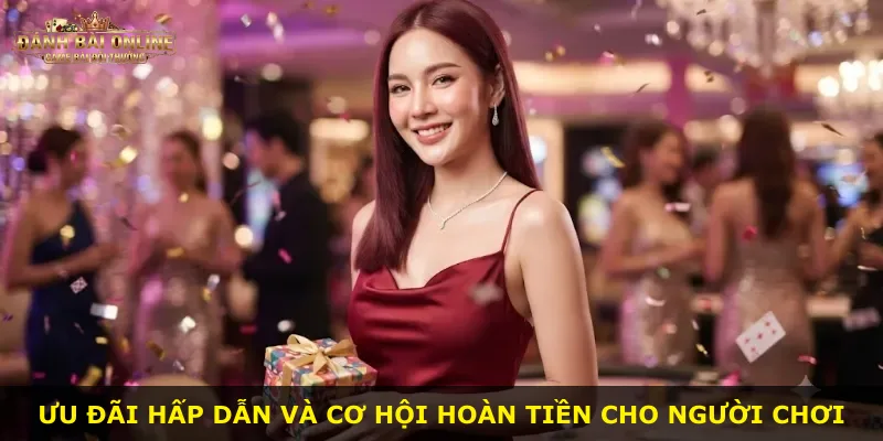 Ưu đãi hấp dẫn và cơ hội hoàn tiền cho người chơi